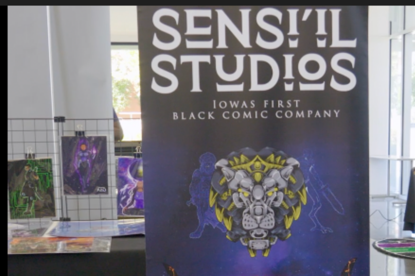 AfroCon merchandise and comics